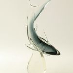 846 1145 GLASS SCULPTURE